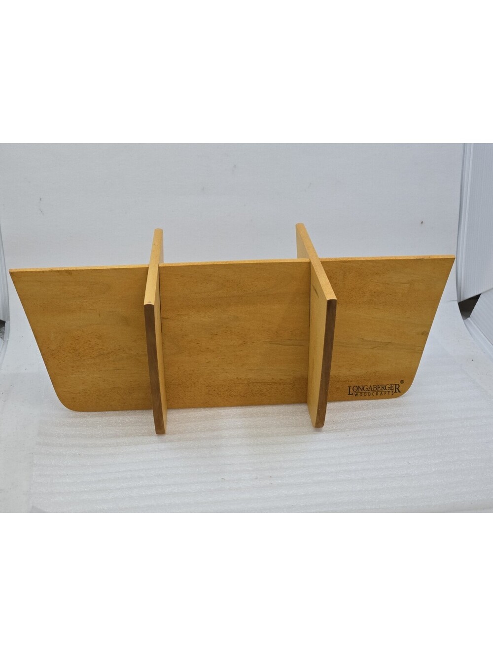 Longaberger Woodcrafts Organizer Insert Medium Sort & Store Badket 11.5"×4"x6.5"